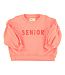 Sweatshirt | pink w/ "senior" print by Piupiuchick