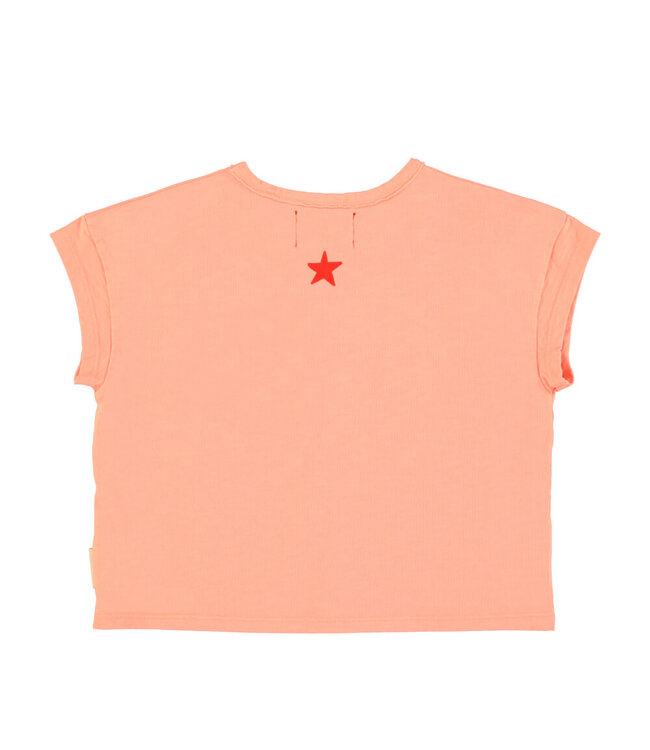 t'shirt | pink w/ tiger print by Piupiuchick