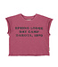 t'shirt | aubergine w/ "spring lodge" print by Piupiuchick