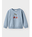 Name it NMFBELLOS NREG LS SWEAT UNB blue by Name it