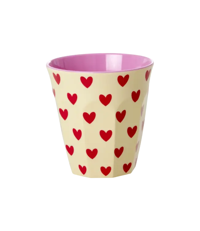 Rice medium cup hartjes