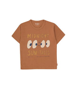 Tiny Cottons MIDNIGHT GRAPHIC TEE brown   by Tiny cottons