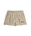 Mini Rodini Gingham yd woven shorts Beige by Mini Rodini