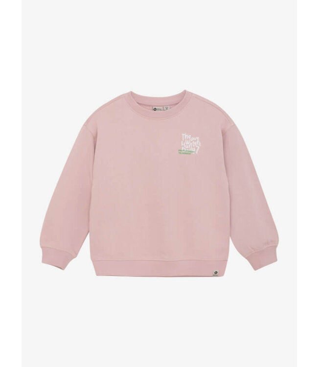 Sweater Oversized Backprint Pale Mauve by Daily 7