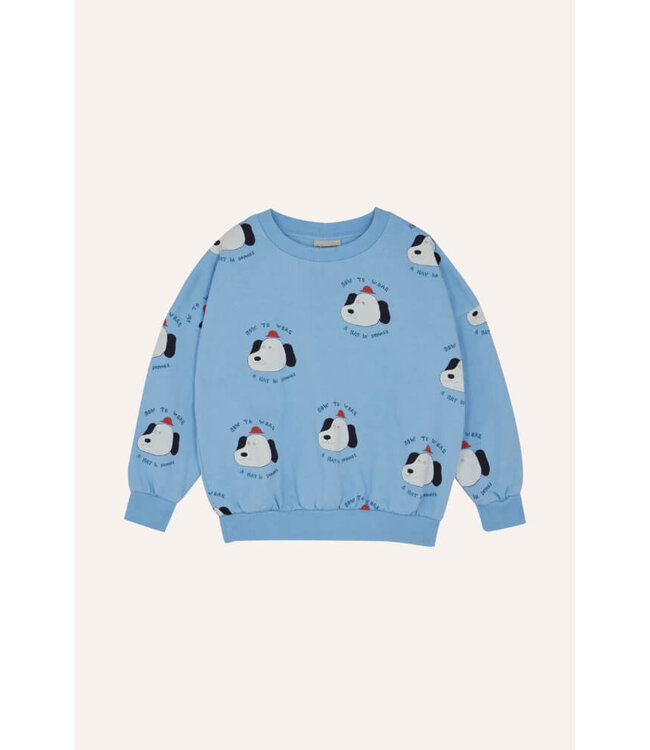 DOGS ALLOVER OVERSIZED KIDS SWEATSHIRT  by The Campamento