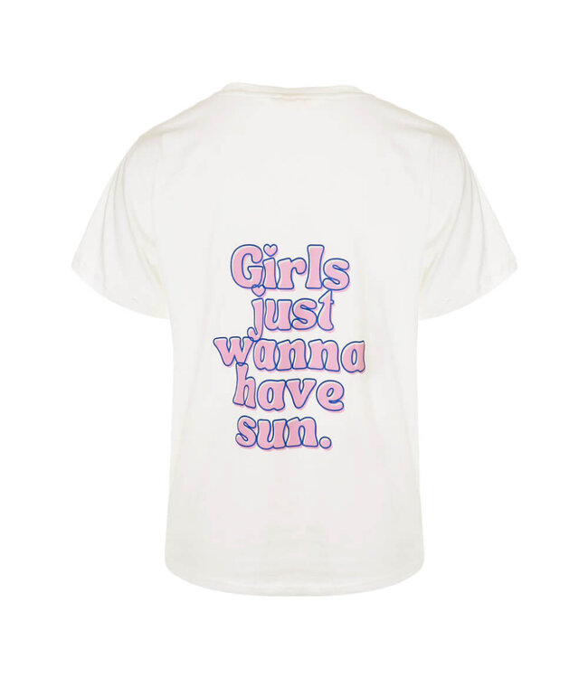 SUNNY TEE MOM - WHITE by Jacky Sue