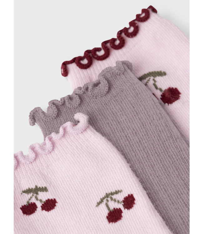 NMFBITTA 3P SOCK winsome orchid by Name it