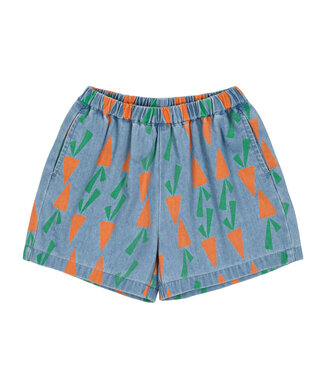 Jelly Mallow Carrot denim short blue by Jelly Mallow