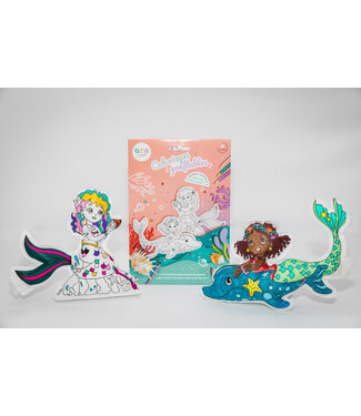 Ara Creative Creart mermaids + sticky gems by Ara Creative