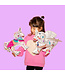 Ara Creative Giant Unicorns pack 6x + gem stickcers