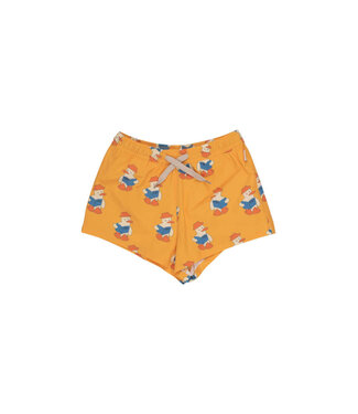 Tiny Cottons READERS TRUNKS deep yellow   by Tiny cottons