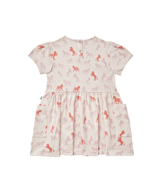 Relaxed Pocket Dress Wild Horses by HoJ