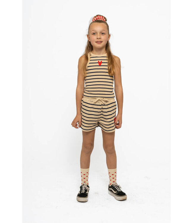 TNNil Shorts Mood Indigo Striped by The New