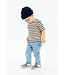 TNSTNat Uni OS S_S Tee Mood Indigo Striped by The New