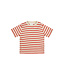 TNSTNat Uni OS S_S Tee Poppy Red Striped by The New