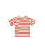 TNSTNat Uni OS S_S Tee Poppy Red Striped by The New