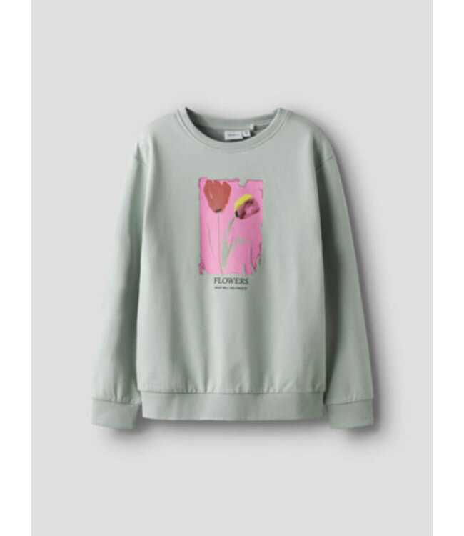 NKFFATAMA NREG SWEAT UNB Aqua Gray by Name it
