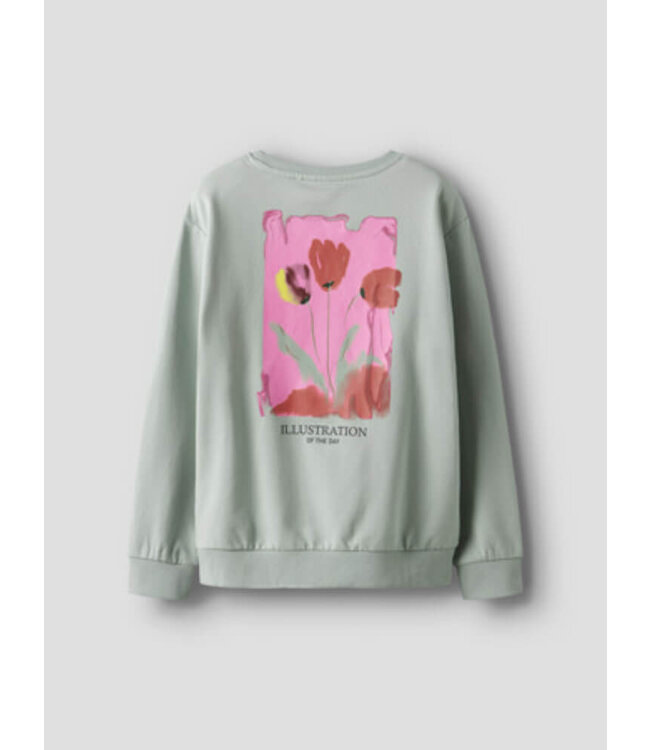 NKFFATAMA NREG SWEAT UNB Aqua Gray by Name it