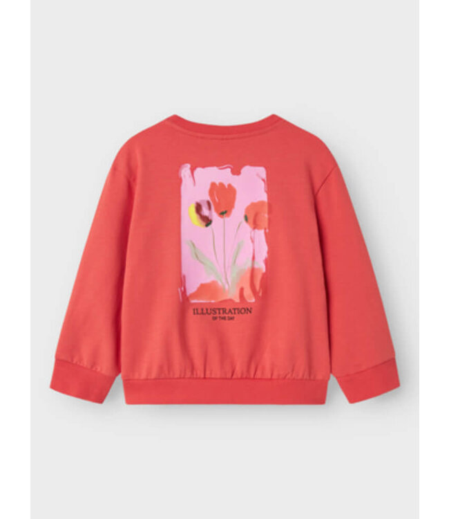 NMFFATIMA NREG SWEAT UNB Spiced Coral by Name it