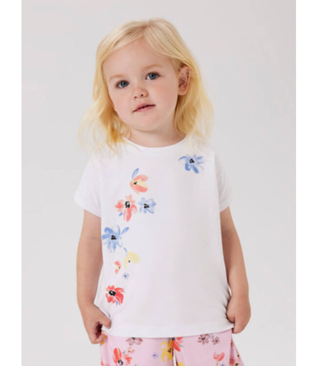 NMFFABIOLA SS TOP  Bright White by Name it