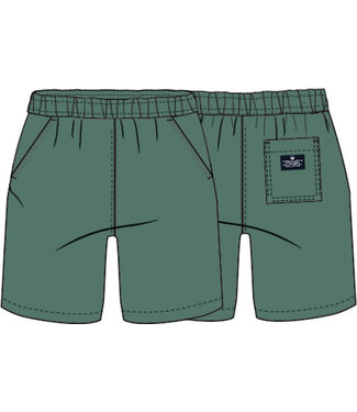 The New TNNorvalde Sweat Shorts Bottle Green by The New
