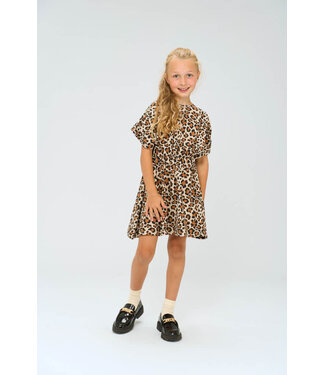 The New TNOrella S_S Dress Feather Gray AOP by The New
