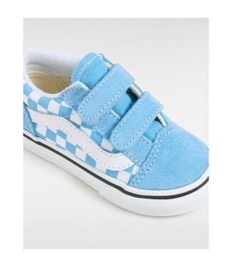 Vans Old Skool V COLOR THEORY CHECKERBOARD Heritage Blue  by Vans
