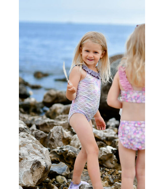 Swimsuit UV Aop Recycled Lavender Aura by Mikk-Line