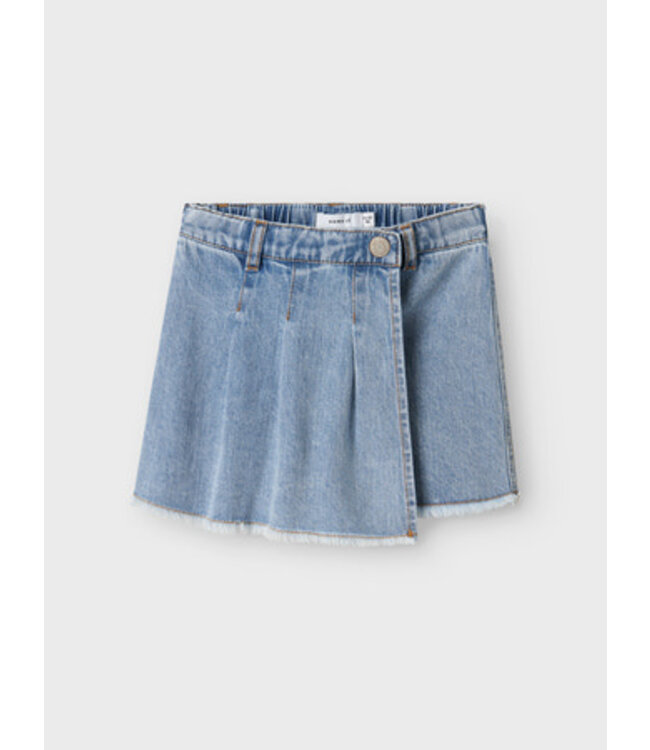 NMFHANNA DNM SKORT 4070-OV H Medium Blue Denim Name it
