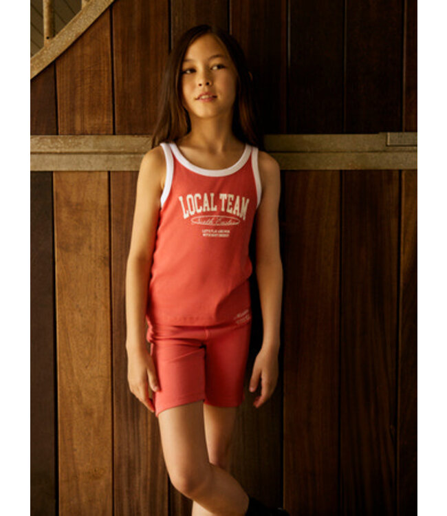 NKFHASINNA SHORT SLIM TANK TOP Spiced Coral Name it