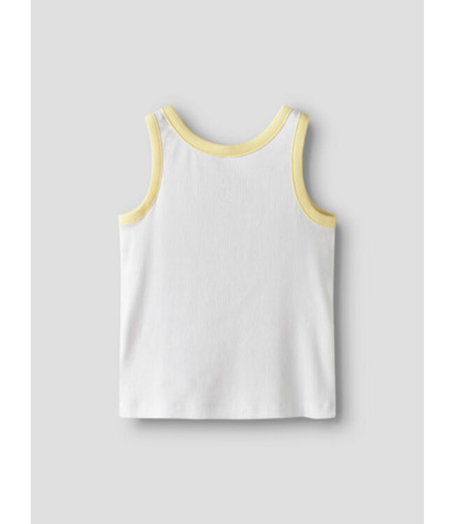 NKFHASINNA SHORT SLIM TANK TOP Bright White Name it