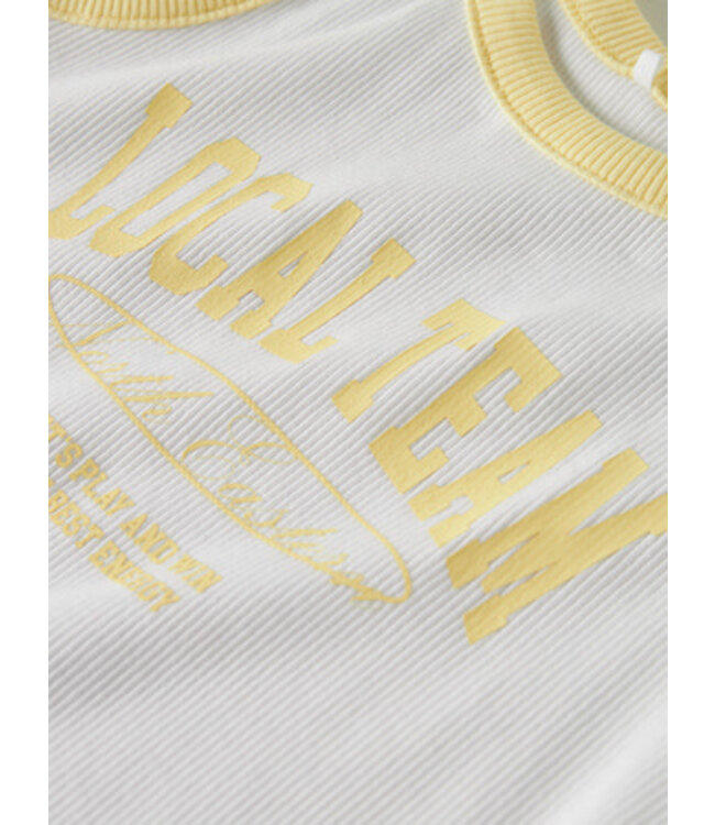 NKFHASINNA SHORT SLIM TANK TOP Bright White Name it