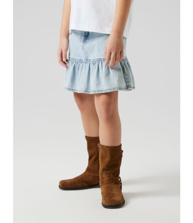 NKFNYNNE SHORT DNM SKIRT 3266-OV H Light Blue Denim Name it