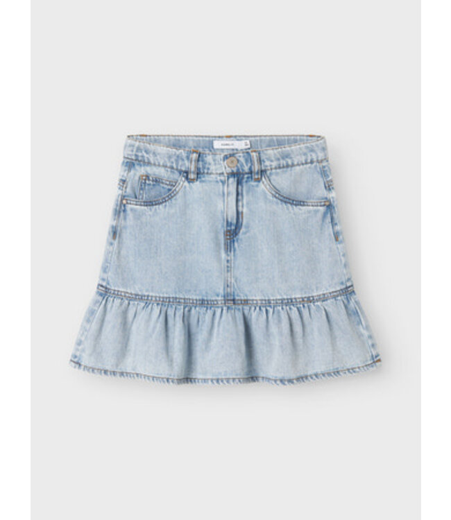NKFNYNNE SHORT DNM SKIRT 3266-OV H Light Blue Denim Name it