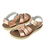 Salt water sandals Swimmer Child Rose Gold  by Salt water sandals