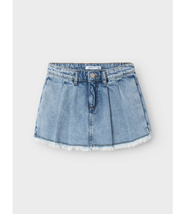 NKFBELLA WIDE DNM SKORT  Medium Blue Denim by Name it