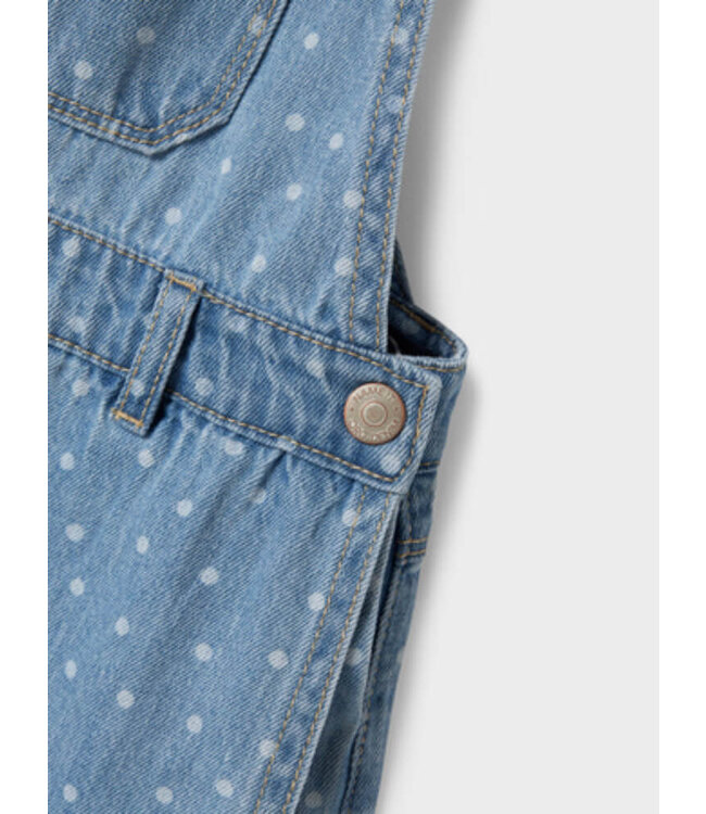 NMFJULIANA DNM SKORTALL  Light Blue Denim DOTS by Name it