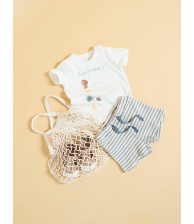 NBMJERIMIAH SHORTS Blue Mirage by Name it