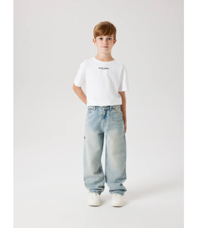 NKMRYAN STRAIGHT JEANS CARP Vintage Light Blue Denim by Name it