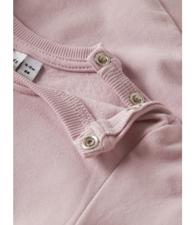 NBFVRILLIE LS SWEAT BOX BRU Burnished Lilac Cloud by Name it