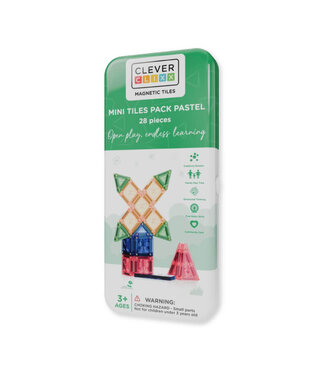 Clever Clixx Mini tiles pastel 28 pcs by Cleverclixx