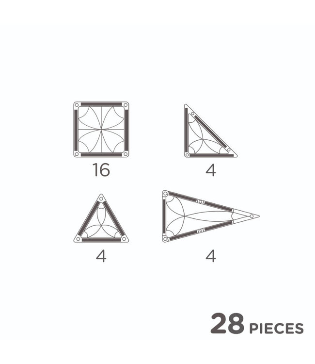 Mini tiles pastel 28 pcs by Cleverclixx