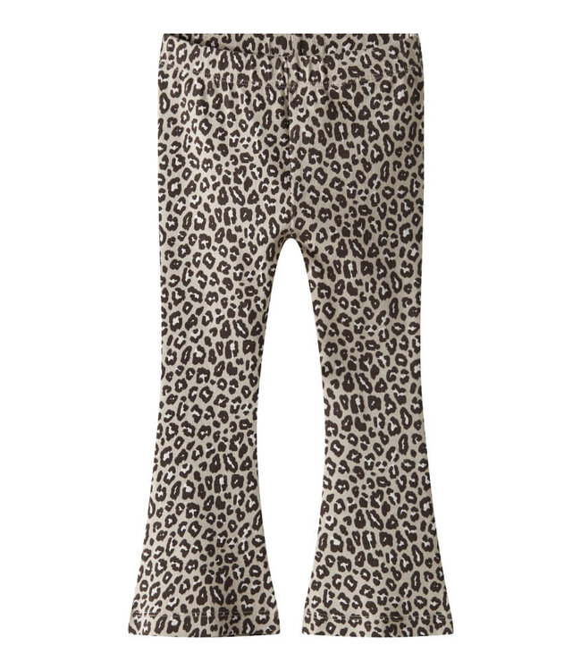 NMFLEOANA FLARED LEGGING Peyote by Name it