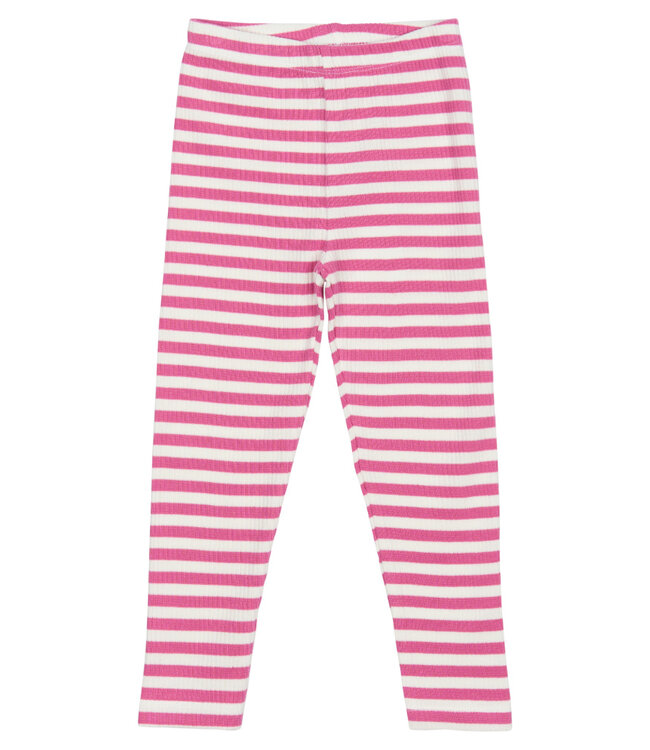 TNSTFro Rib Leggings Ibis Rose Striped by The New