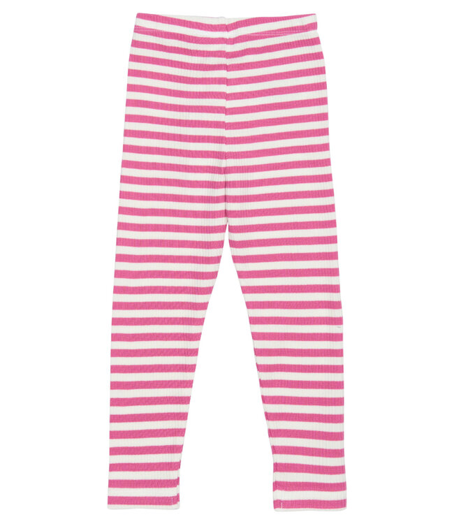 TNSTFro Rib Leggings Ibis Rose Striped by The New
