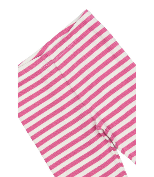 TNSTFro Rib Leggings Ibis Rose Striped by The New
