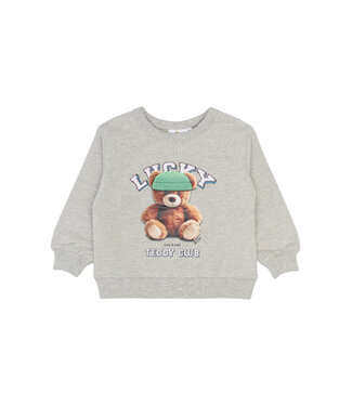 The New TNSTPippin OS Sweatshirt Light Grey Melange by The New