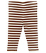 The New TNSTFro Rib Leggings Toffee Striped by The New