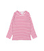 The New TNSTFro L_S Rib Tee Ibis Rose Striped by The New