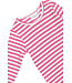 TNSTFro L_S Rib Tee Ibis Rose Striped by The New